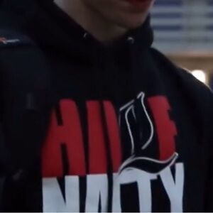 NOT FOR SALE ISO LOOKING FOR THIS HALF NATTY HOODIE WORN BY DAVID LAID